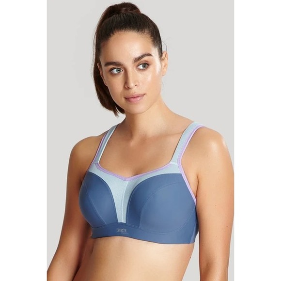 Panache Other - [Panache] High Impact Gray Convertible Straps Underwire Sports Bra Size 34D